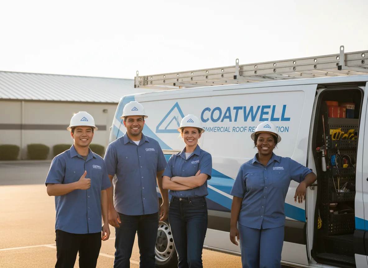 Commercial roof coating company in Macedonia, IL